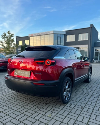 Mazda MX-30 cena 120000 przebieg: 6005, rok produkcji 2022 z Szczecin małe 154